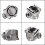 Motorcycle Cylinder Piston Top End Kit with Gasket for 2