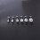 CZ Ear Studs Basic Style Cartilage Piercing 6 Pcs 3