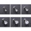 CZ Ear Studs Basic Style Cartilage Piercing 6 Pcs 5