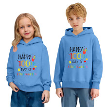Kids Hooded Sweatshirt for 100th School Day Celebration