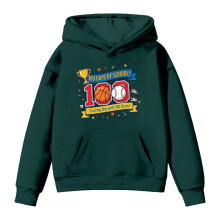 100 Days of School Hoodie Kids Long Sleeve Sweatshirt with
