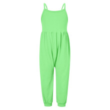 Girls Jumpsuit Overalls Thin Strap Loose Fit Ankle-Tied