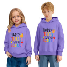 100 Days of School Hoodie Kids Long Sleeve