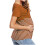 Maternity Top Solid Color Stripe Print Short Sleeve 7