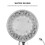 LED Handheld Shower Head Hydropower 1 Piece 6