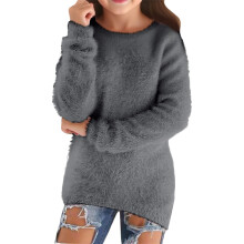 Girls' Sweaters Fall Casual Lightweight Long Sleeve Pullover
