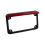 Motorcycle License Plate Mount Frame LED Tail Light 12V 5