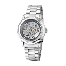 Men's Automatic Rhomboidal Watch Stainless Steel Strap