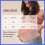 Pregnancy Belly Band Breathable Adjustable X-Large Pink 6