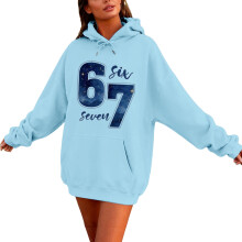 Women's Hoodie Soft Long Sleeve Winter Top with Pocket