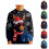 Boys Printed Crew Neck Sweatshirt Fleece Lined Thermal 1