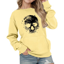 Casual Oversized Hoodie for Teen Girls with Pocket and Drop