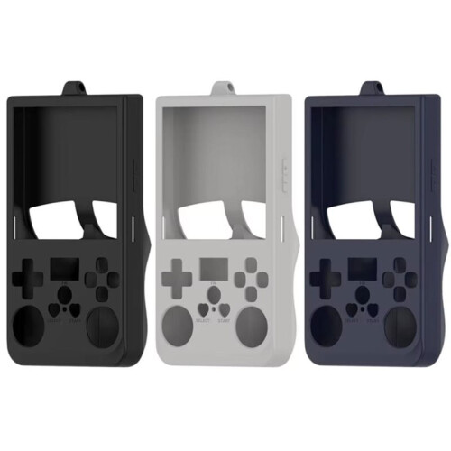 For R36 MAX Handheld Game Console Silicone Protective Cover Anti Drop and Dust-Proof Protective Shell Accessories B