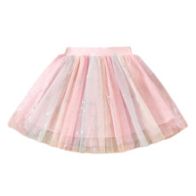 AWZXDE Toddler Holiday Dress Pink Gradient Tutu Skirt