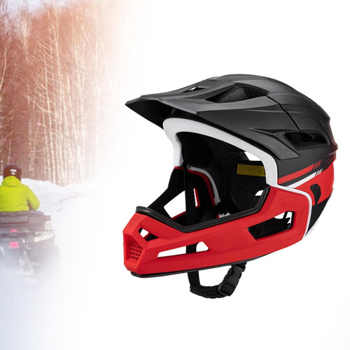 Full Face Bike Helmet with Removable Washable Lining 2