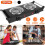 Electric Dual Burner Hot Plate 2000W 5-Temp Black 3