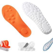 Massage Insoles for Men and Women 4D Memory Foam with Arch