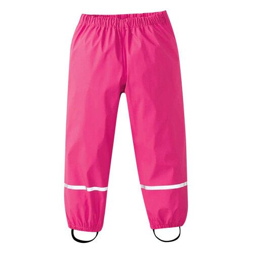 Kids Rain Pants Waterproof Full-Length Lightweight