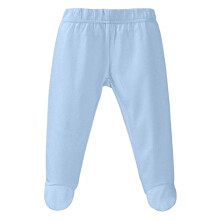 Baby Cotton Footed Pants with Elastic Waist for 0-24 Months