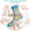 PUMIER Women's Wool Crew Socks Warm Thick Soft 4