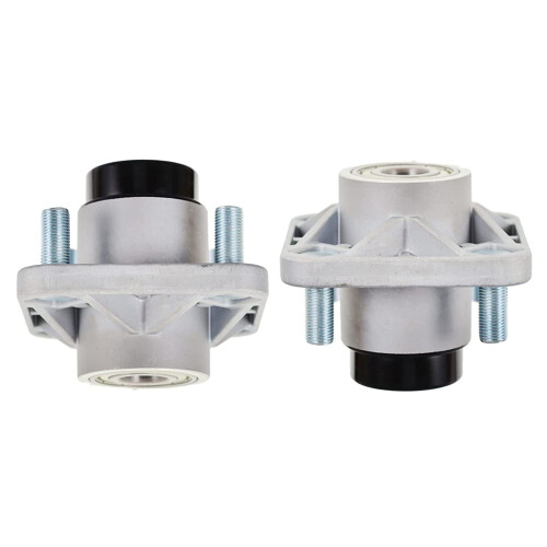 Golf Cart Front Wheel Hub Assembly with Bearings 2 Pack 2