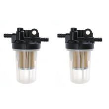 Fuel Water Separator Filter for Kubota Tractors 2 pcs