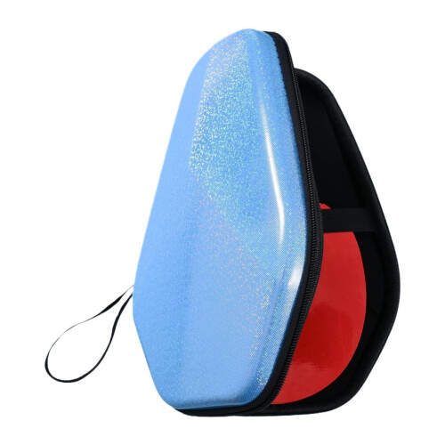 Pong Paddle Case Hard Shell Protection Bag for 2 Paddles