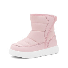 Children's Snow Boots Warm High-Top Patchwork Outdoor Shoes
