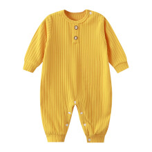 Boys Bodysuit Warm Thickened Long Sleeve Ribbed Onesie 0-3