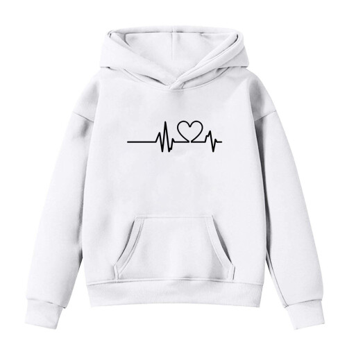 Girls Pullover Hoodie Sweatshirt with Pocket Long Sleeve