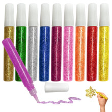 Glitter Glue Pens 10 Colors 20 Pcs