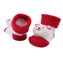 Cotton Cartoon Bell Socks Kids Winter Soft Size 1