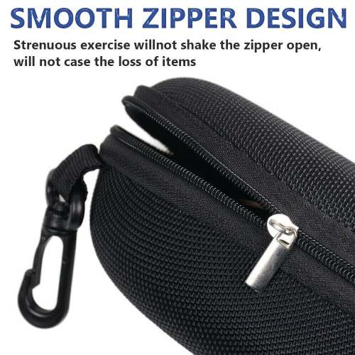Sunglasses Case Hard Shell for Large Eyeglasses with Metal 1