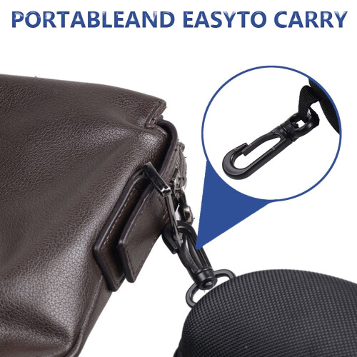 Sunglasses Case Hard Shell for Large Eyeglasses with Metal 2
