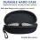 Sunglasses Case Hard Shell for Large Eyeglasses with Metal 4