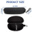 Sunglasses Case Hard Shell for Large Eyeglasses with Metal 7