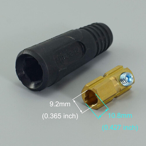 TIG Welding Cable Panel Connector Plug DKJ10-25 DKZ10-25 1