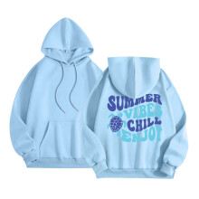 Kids Hoodie Long Sleeve Letter Print Pullover 2-13 Years