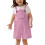 Children's Solid Color Overalls Shorts 3-14 Years 1