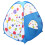 Kids Ball Pit Play Tent Blue Foldable Pop-up with Crawl 5