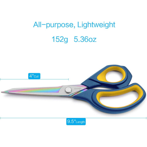 Tailor Scissors Heavy-Duty 9.5 Inch Titanium Coated 1