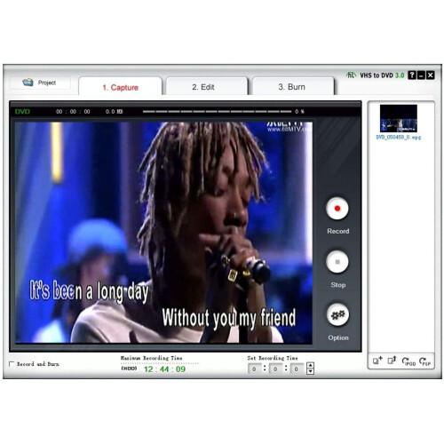 VHS VCR to USB Video Capture Card for DVD Conversion 2