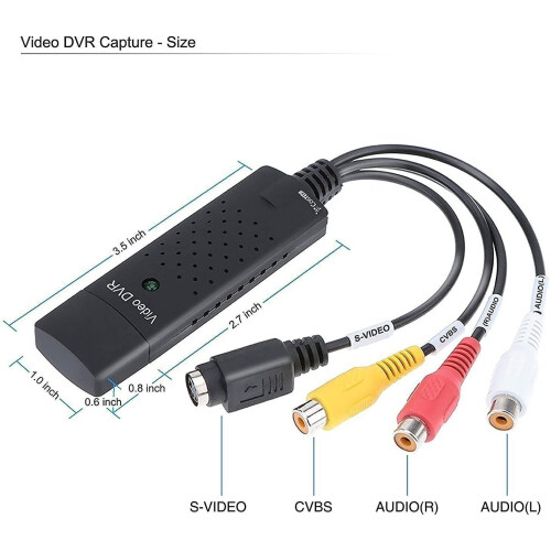 USB 2.0 Audio Video Converter for Analog Sources 2