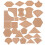 Acrylic Patchwork Quilt Templates 54 Pieces 2