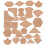 Acrylic Patchwork Quilt Template Set 54 Pieces 6