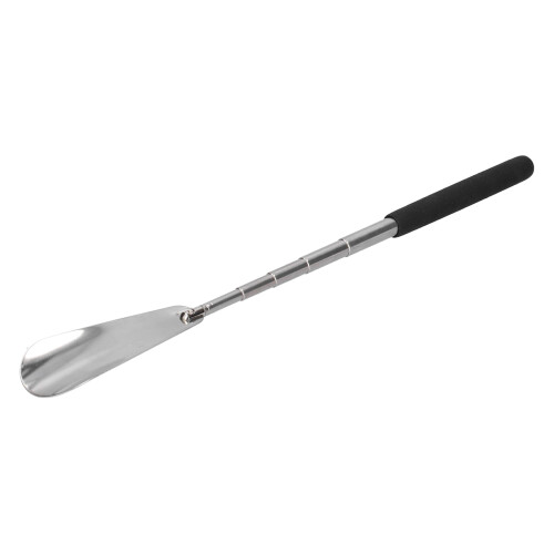 Telescopic Metal Shoe Horn Adjustable Handle Dressing Aid 2