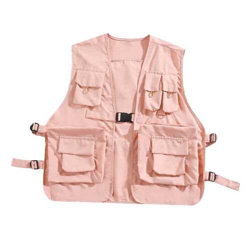 Fishing Vest Multipurpose Cargo Vest with Pockets Size 3XL 1