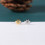 Butterfly Stud Earrings Gold Color 1 Pair 5