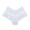 Women's High-Waisted Lace Briefs Solid Color Plus Size 1