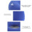Donut Pillow Seat Cushion Inflatable 35cm 2